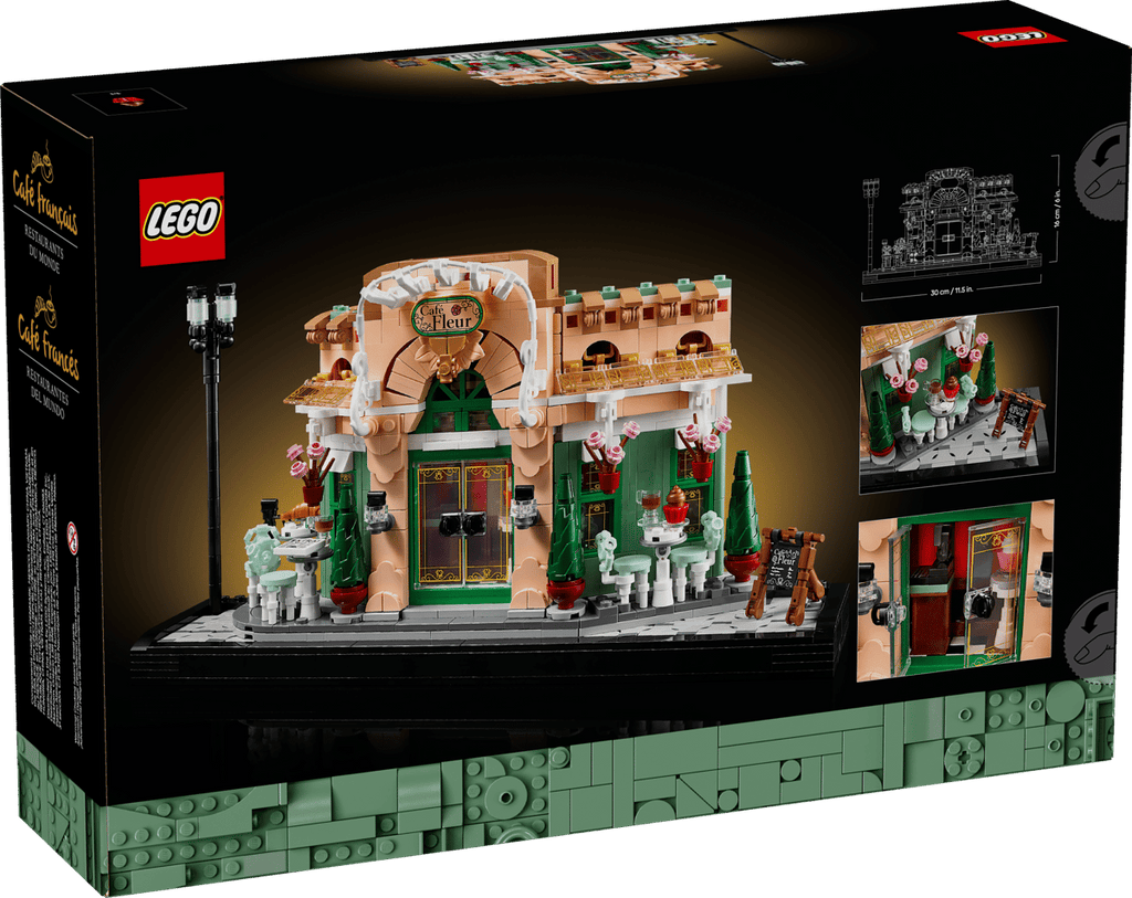 LEGO Icons Fransk café