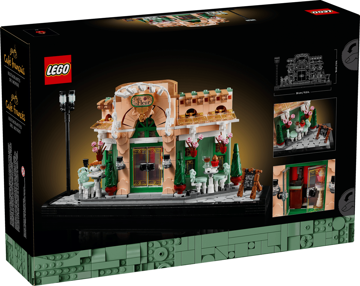 LEGO Icons Fransk café