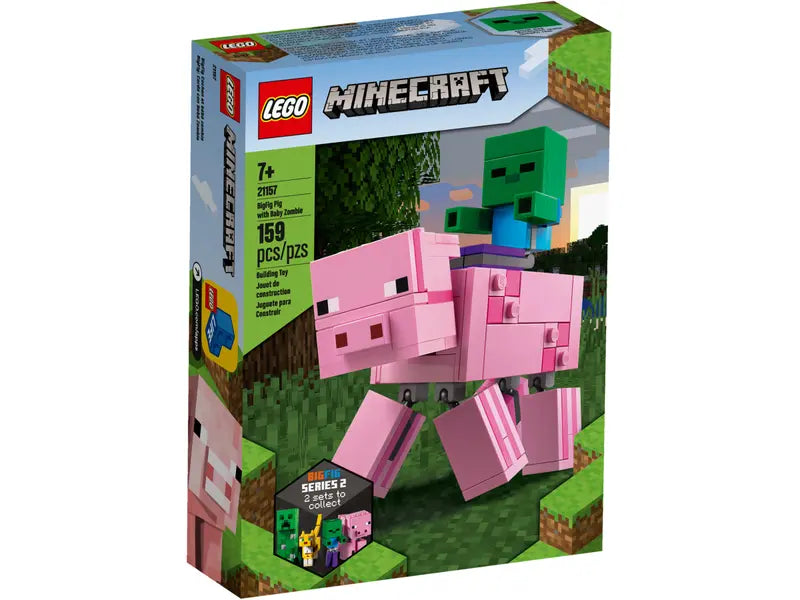 LEGO Minecraft 21157 Stor grisefigur med zombieunge
