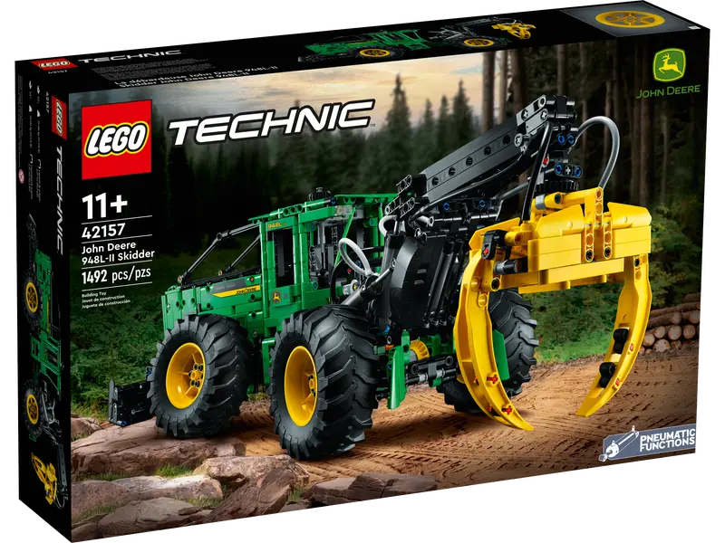 LEGO Technic 42157 John Deere 948L-II skovmaskine
