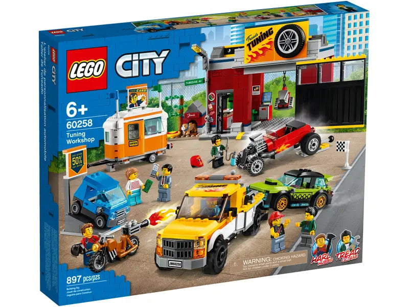 LEGO City 60258 Motorværksted