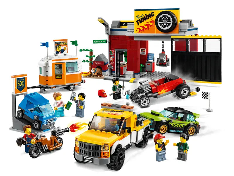 LEGO City 60258 Motorværksted