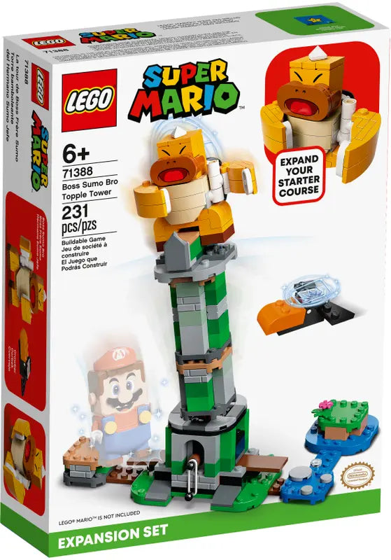 LEGO Super Mario 71388 Sumo Bro-bossens væltetårn – udvidelsessæt