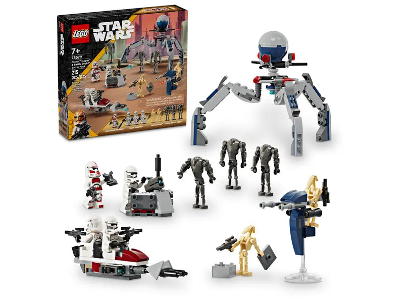 LEGO Star Wars 75372 Battle Pack med klonsoldater og kampdroider