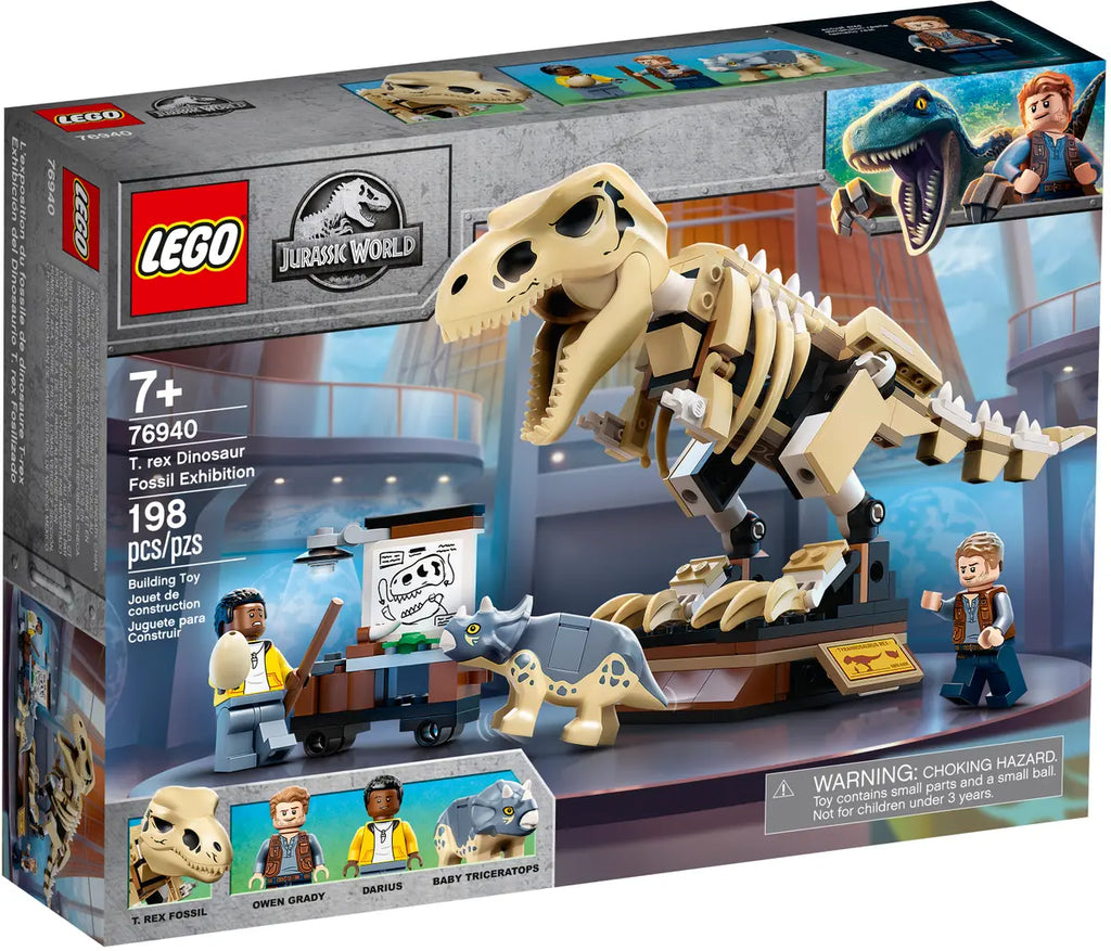 LEGO Jurassic World 76940 T. rex-dinosaurudstilling