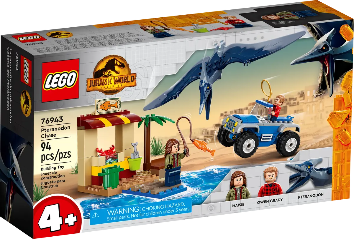 LEGO Jurassic World 76943 Pteranodon-jagt